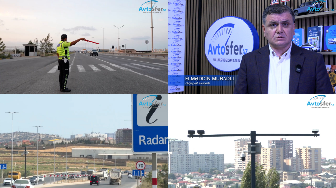 Radar, kamera və polisdən qorxan sürücülərin diqqətinə - Qayda pozmayana cərimə yazılmır - VİDEO   