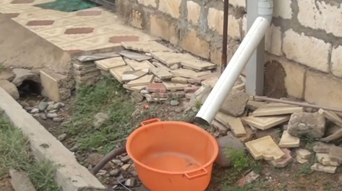 Su xətləri çəkilsə də, 6 ildir suları yoxdur - VİDEO