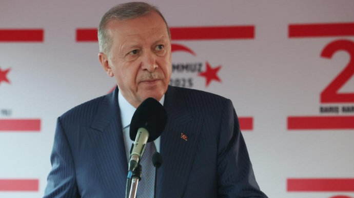 Эрдоган выразил благодарность народу Азербайджана и главе государства Ильхаму Алиеву 