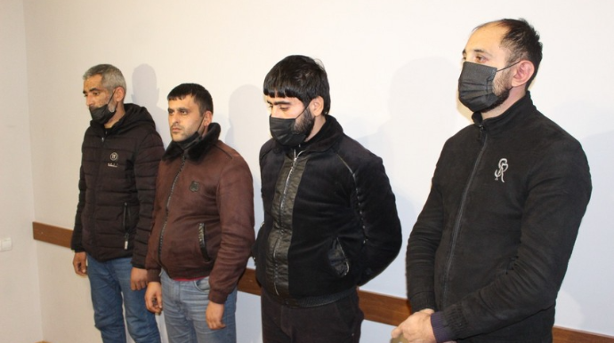 Göyçayda silsilə oğurluqlar edən dəstə üzvləri saxlanılıb 