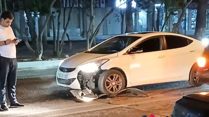 Mingəçevirdə zəncirvari qəza olub - FOTO  