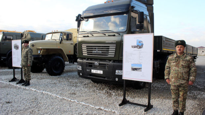 Azərbaycan Ordusu üçün yeni xüsusi texnika və avadanlıqlar alınıb - FOTO - VİDEO 