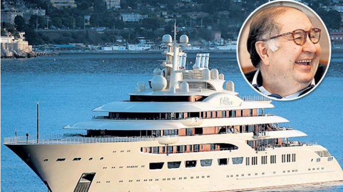 Rus milyarderin 600 milyon dollarlıq yaxtası əlindən alındı - FOTO-VİDEO 