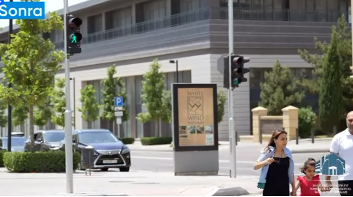 Paytaxtda piyadalar və sürücülər üçün yaranan xaotik vəziyyət aradan qaldırılıb - VİDEO