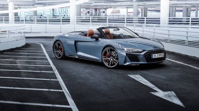 Arxa ötürməli Audi R8 sportkarı daha güclü və yeyin olub