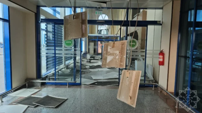 Naxçıvan Beynəlxalq Hava Limanının işi dayandırıldı 