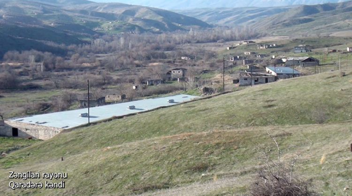 Zəngilanın Qaradərə kəndi - VİDEO