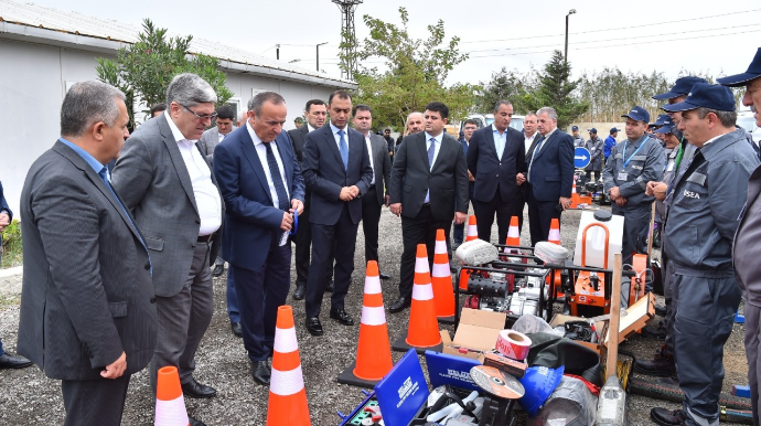 Sukanal idarələri təlimə cəlb olundu - FOTO - VİDEO