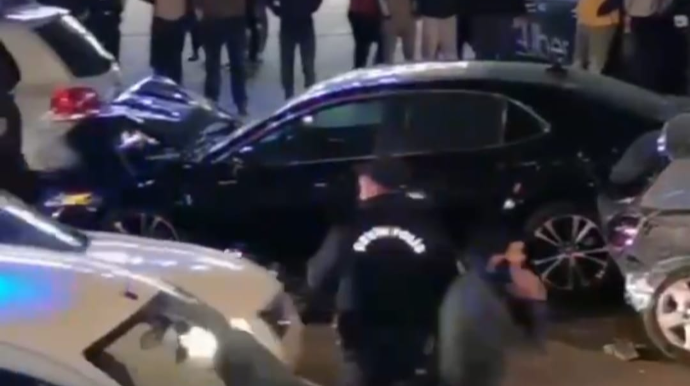 Bakıda sərnişin avtobusu zəncirvari qəza törətdi, yaralılar var  - VİDEO - YENİLƏNİB