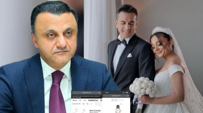 TƏBİB sədri qızının toyu üçün yarım milyondan keçdi - Bəyin saatı və gəlinin ayaqqabısının qiyməti...   - VİDEO - FOTO