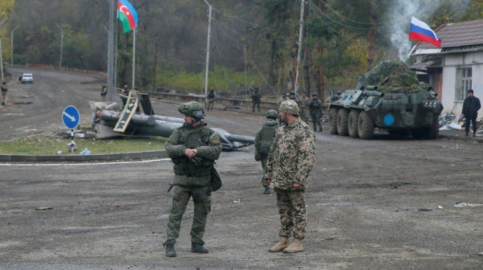 B Карабахе усилена безопасность российских миротворцев