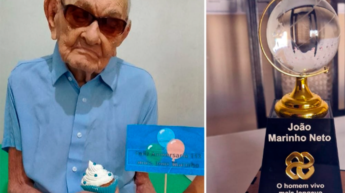 Dünyanın ən yaşlı kişisinin 113 yaşı tamam oldu - FOTO