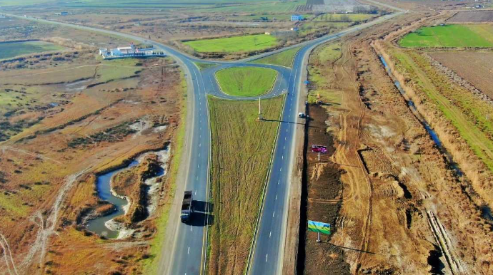 Ələt-Astara magistralının daha bir hissəsi yenidən qurulub - FOTO - VİDEO