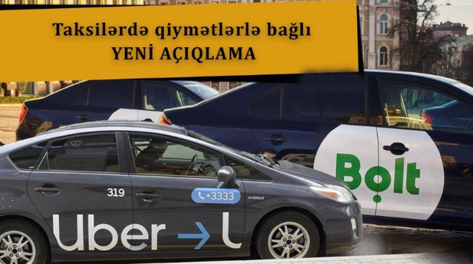 Taksilərdə qiymətlərlə bağlı VACİB AÇIQLAMA 
