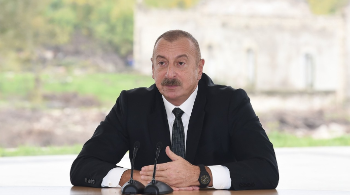 Prezident Ermənistana pulsuz silah verilməsinin məqsədini açıqladı 