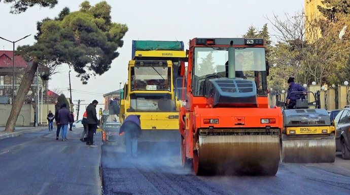 Bakının küçələrindən biri əsaslı təmir olunur