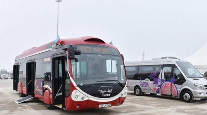 Bu gündən Bakıda marşrut avtobuslarında kondisionerlər işə salındı