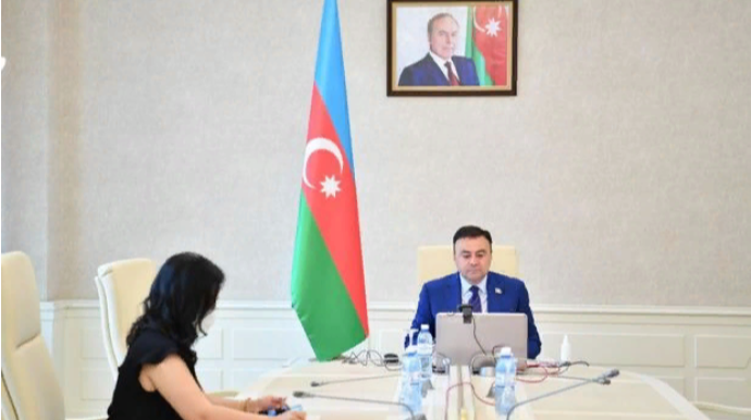 Deputat Ermənistan təhlükəsi barədə Çexiya səfirini məlumatlandırdı