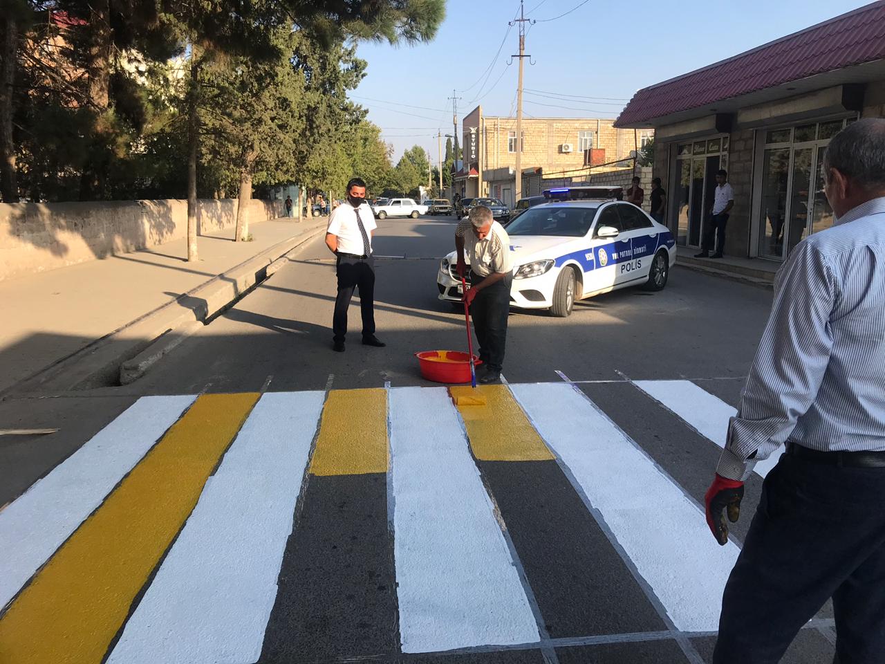 Şəmkirdə yol polisi azyaşlıların təhlükəsizliyi üçün bunları edir  - FOTO