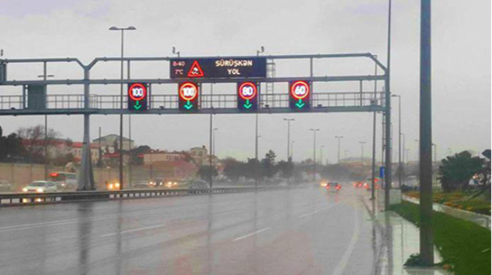 Aeroport yolunda sürət həddi bərpa edildi 