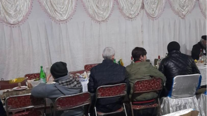 Saatlıda toy məclisi təşkil edənlər cərimələndi  - FOTO