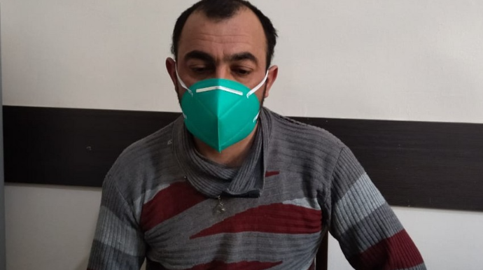 Qaxda evlərdən elektrik naqillərini oğurlayan şəxs saxlanılıb