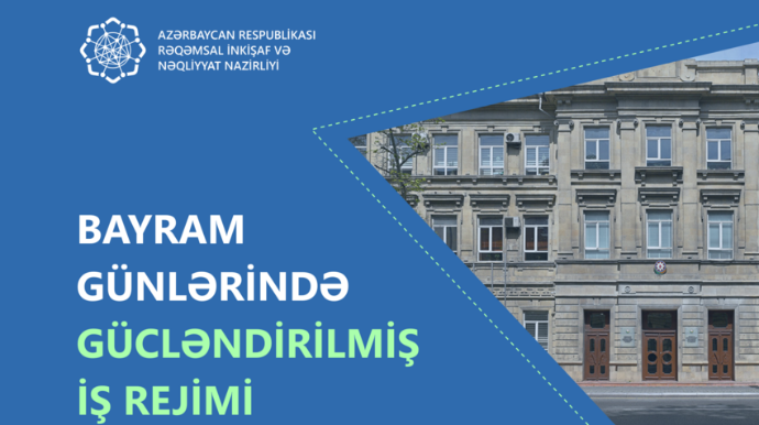 RİNN bayram günlərində gücləndirilmiş rejimdə fəaliyyət göstərəcək 