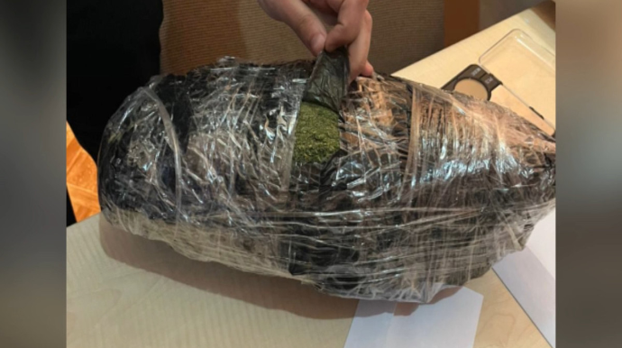 Qazaxda narkokuryerlər saxlanılıb - FOTO