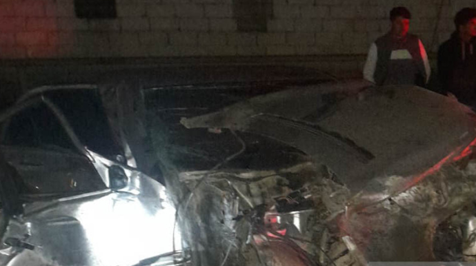 Qəbələdə yol qəzasında üç nəfər xəsarət alıb - FOTO 