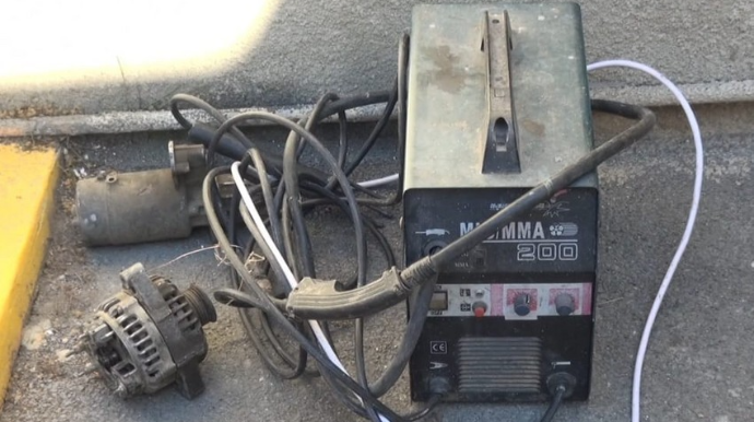 Ağcabədidə sexlərdən oğurluq etməkdə şübhəli bilinən şəxs saxlanılıb   - FOTO - VİDEO