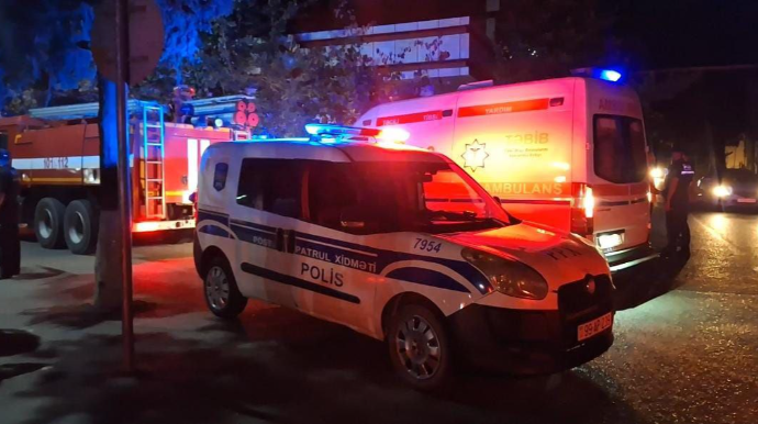 Lənkəranda mağazada yanğın - Alov digər obyektlərə keçib - FOTO