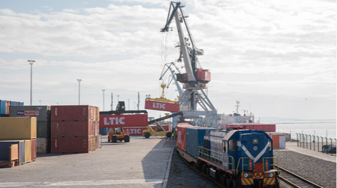 Çindən tranzit yüklərin Avropaya daşınması davam edir 
