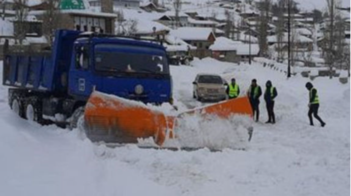 Şamaxı-Pirqulu-Dəmirçi yolunda son vəziyyət - FOTO 