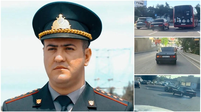 Bakı küçələrində “avtoş”luq edən sürücü vəsiqəsiz qaldı + 15 günlük həbs    - VİDEO