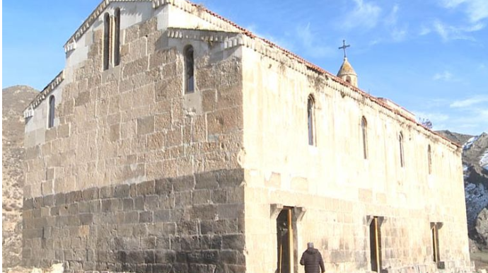 Laçında "Ağoğlan" monastırını ziyarət olunub