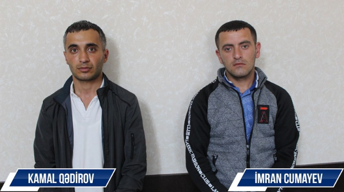 Ağdaşda internet xətlərini oğurlayanlar və narkotacirlər saxlanılıblar  - FOTO