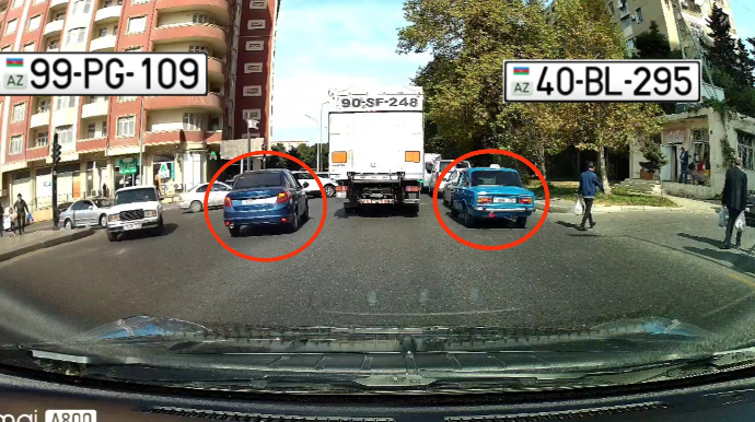 Yol polisi qayda pozan sürücüləri cərimələdi  - VİDEO