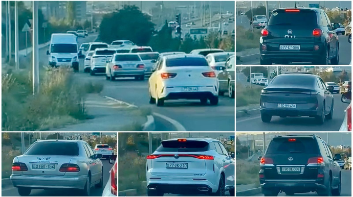 Bu ərazidə sürücülər hər gün kütləvi qayda pozur: Təhlükə və tıxac qaçılmazdır   - VİDEO