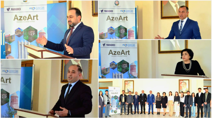 ASGA Mədəniyyət Nazirliyinin dəstəyi ilə yaratdığı saytın təqdimatını keçirdi - FOTO