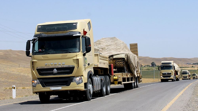 Təlimlərə cəlb olunan qoşunlar daimi dislokasiya məntəqələrinə qaytarılır - FOTO
