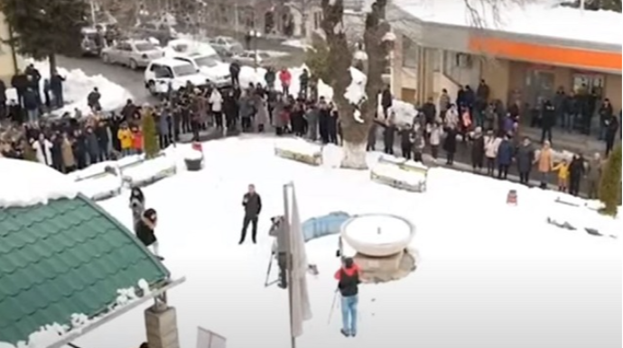 Xankəndidə qaz kəsildi