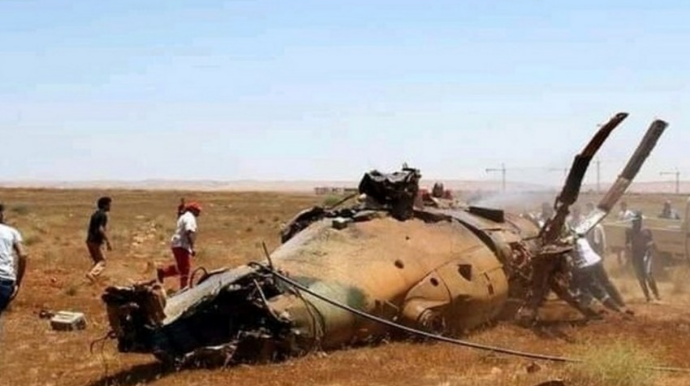 Liviyada hərbi helikopterlər toqquşub, ölənlər var