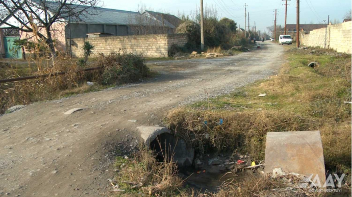 Göyçayda 9 yaşayış məntəqəsini birləşdirən yolun təmirinə başlanılıb  - VİDEO