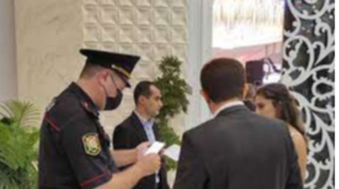  DİN 292 toy şənliyində monitorinq həyata keçirib - “COVID-19” pasportu olmayanlar şənliyə buraxılmayıb  