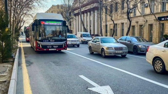 127 avtobusun hərəkət intervalında gecikmələr var