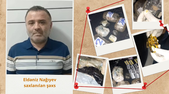 Narkokuryer həbs olundu - FOTO - VİDEO