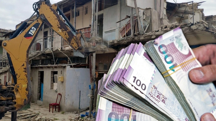 Sökülən evlərə görə nə qədər kompensasiya verilməlidir? - AÇIQLAMA 