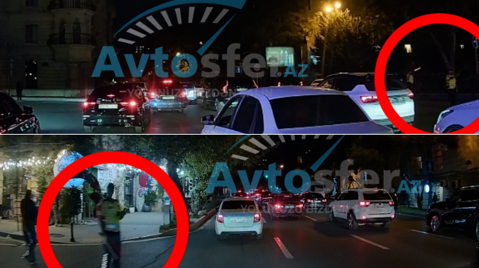 Yol polisi tıxaclı Bakı yollarını belə tənzimləyir - VİDEO 