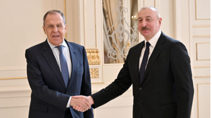 Prezident İlham Əliyev Rusiyanın xarici işlər naziri Sergey Lavrovu qəbul edib