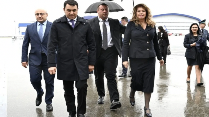 Bolqarıstan Prezidenti Azərbaycana səfərə gəldi - FOTO 